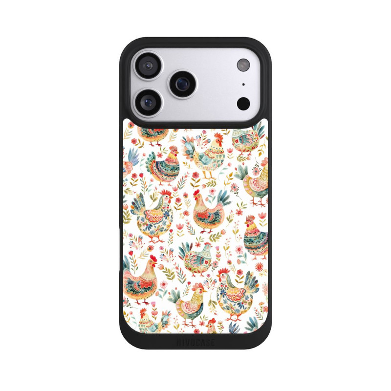 iPhone 17 Pro Max NIVOpure Folklore Huhn mit KI