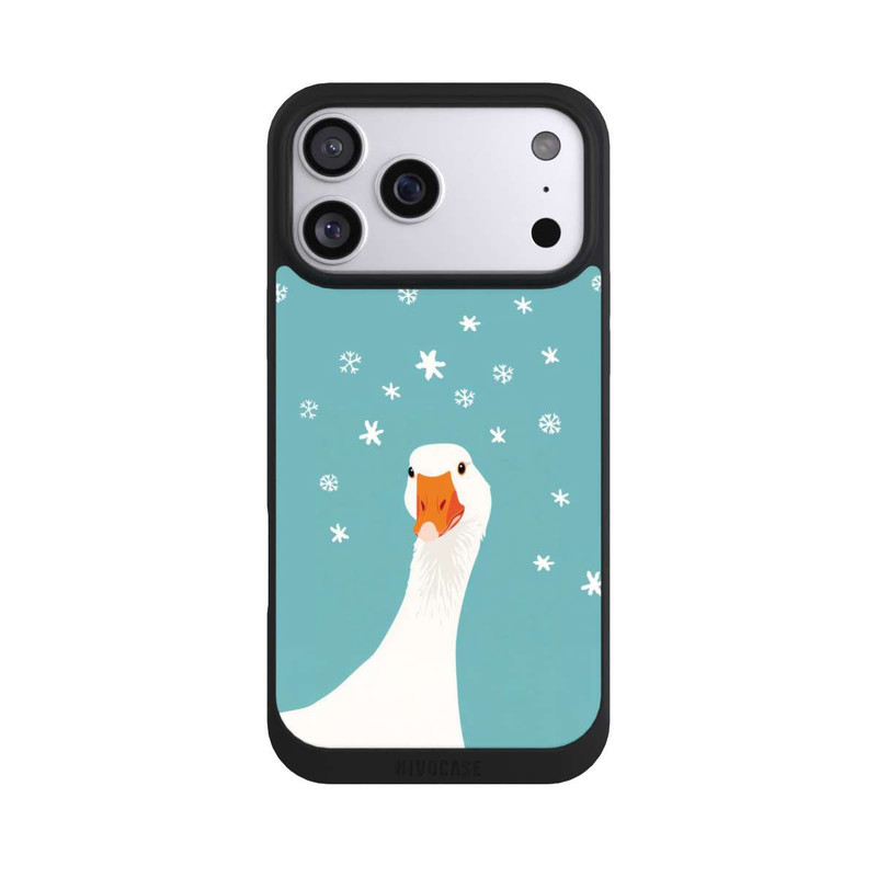 iPhone 17 Pro Max NIVOpure Funny Goose Stars Blue with AI