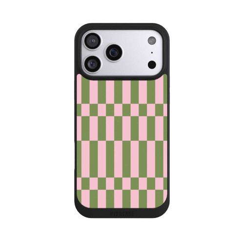 Apple iPhone 17 Pro Max NIVOpure Karomuster in Salbei und Rosa