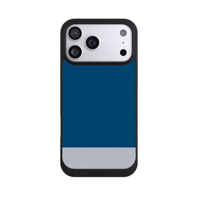 iPhone 17 Pro Max NIVOpure Dark Blue and Grey Color Combination