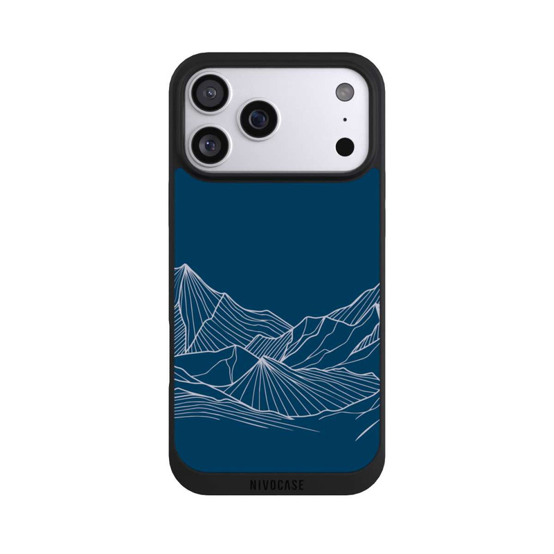 iPhone 17 Pro Max NIVOpure Courbes de niveau de Blue Mountain