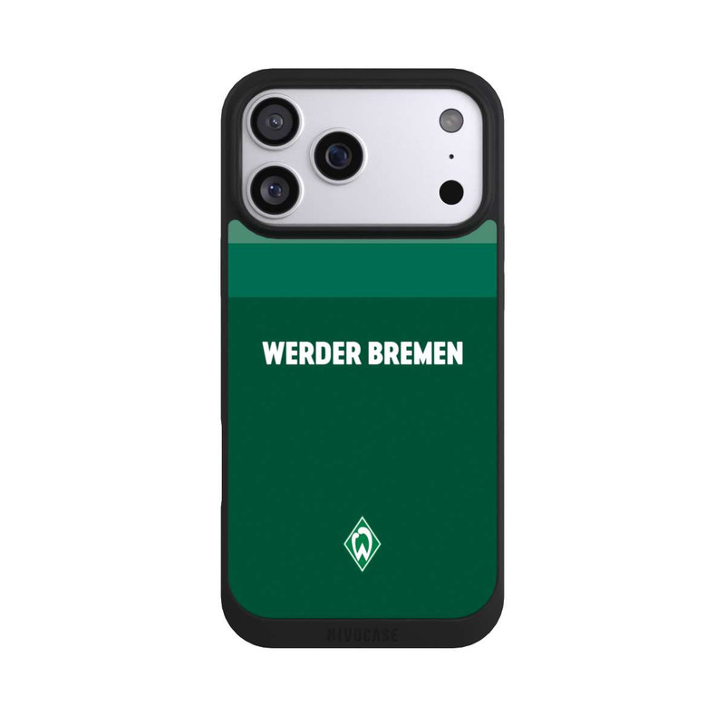 iPhone 17 Pro Max NIVOpure Werder Bremen Schriftzug Raute