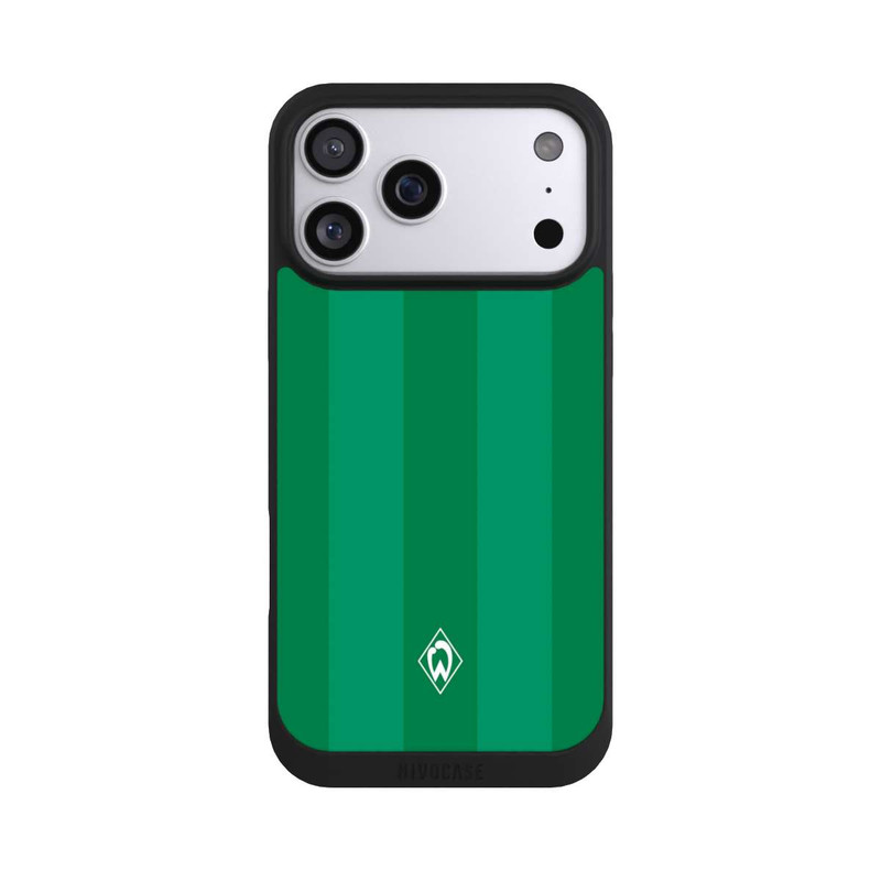 iPhone 17 Pro Max NIVOpure Werder Bremen in green stripes