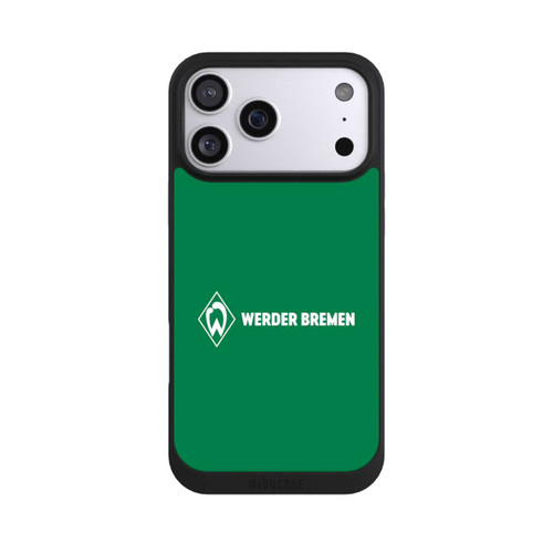 Apple iPhone 17 Pro Max NIVOpure Werder Bremen Schriftzug Raute Grün