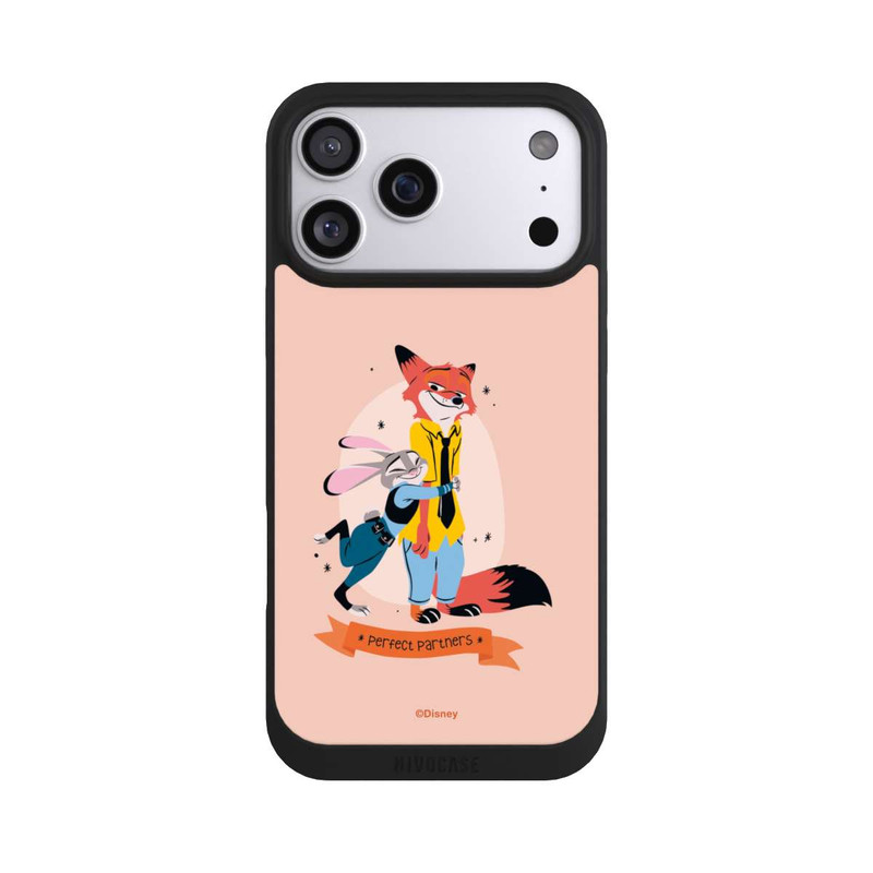 iPhone 17 Pro Max NIVOpure Nick Wilde and Judy Hopps partners Zoomania