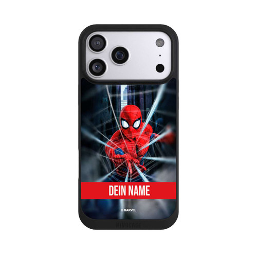 Apple iPhone 17 Pro Max NIVOpure Spiderman Webs in Action Personalisierbar