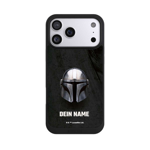 Apple iPhone 17 Pro Max NIVOpure Star Wars Mandalorian Black Helmet Personalisierbar