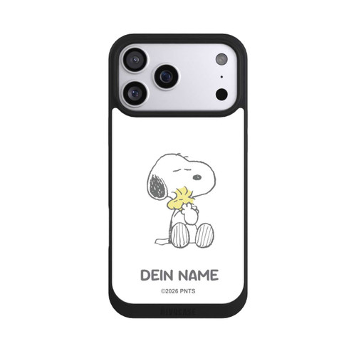 Apple iPhone 17 Pro Max NIVOpure Snoopy And Woodstock Cuddling Personnalisable