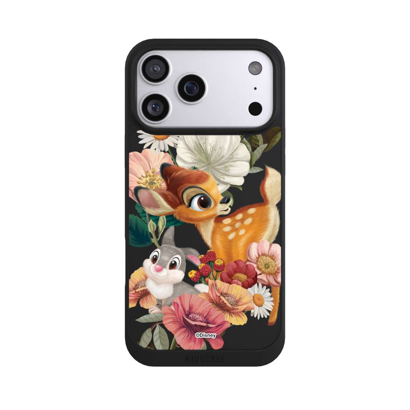 iPhone 17 Pro Max NIVOpure Bambi and Thumper Flowers Transparent