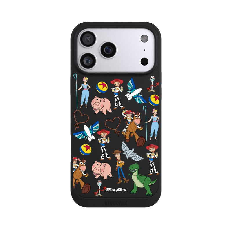 iPhone 17 Pro Max NIVOpure Toy Story 5 Hero Toys Pattern Transparent