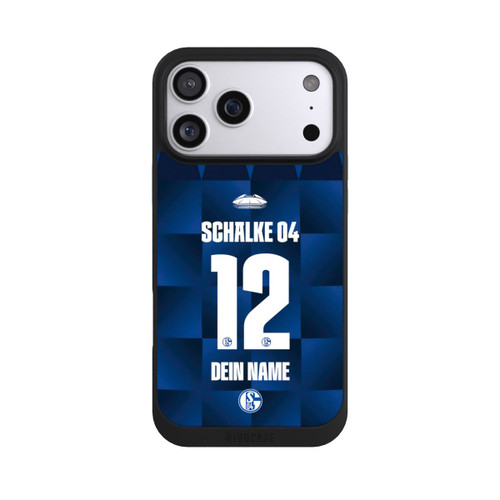 Apple iPhone 17 Pro Max NIVOpure Schalke 04 Trikot Personalisierbar 26-27