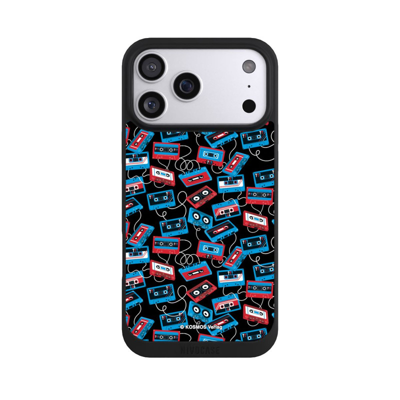 iPhone 17 Pro Max NIVOpure Drei Fragezeichen B-Seite Muster