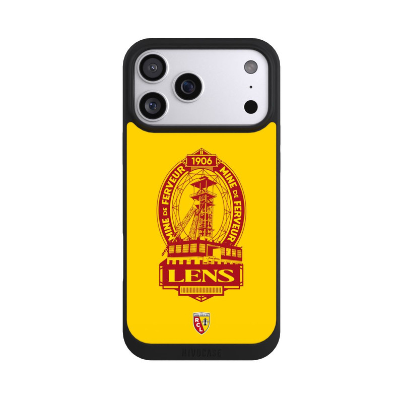 iPhone 17 Pro Max NIVOpure RC Lens Mine de Ferveur Emblème rouge