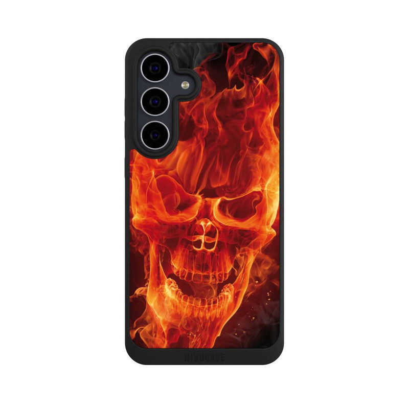 Galaxy S25 FE NIVOpure Burning Skull