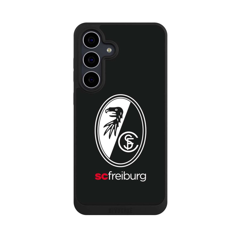 Galaxy S25 FE NIVOpure SC Freiburg Wappen Schwarz
