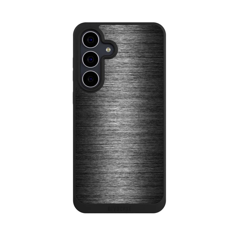 Galaxy S25 FE NIVOpure Metal Look - Anthrazit