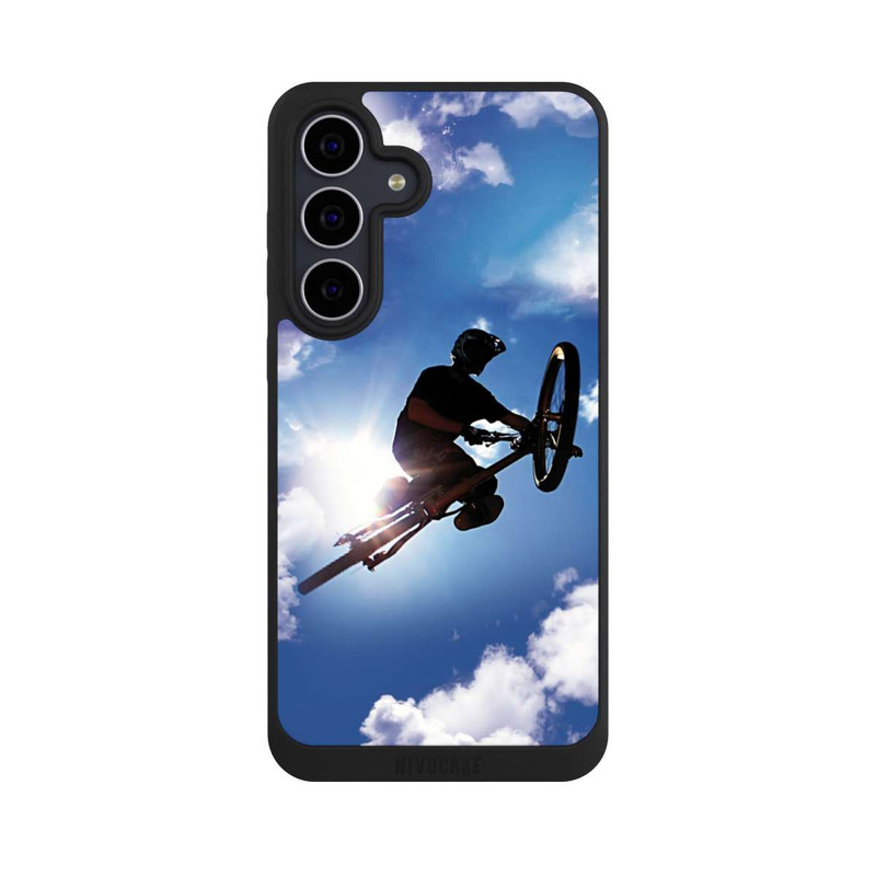 Galaxy S25 FE NIVOpure Flying so High with my Bike in the Sky