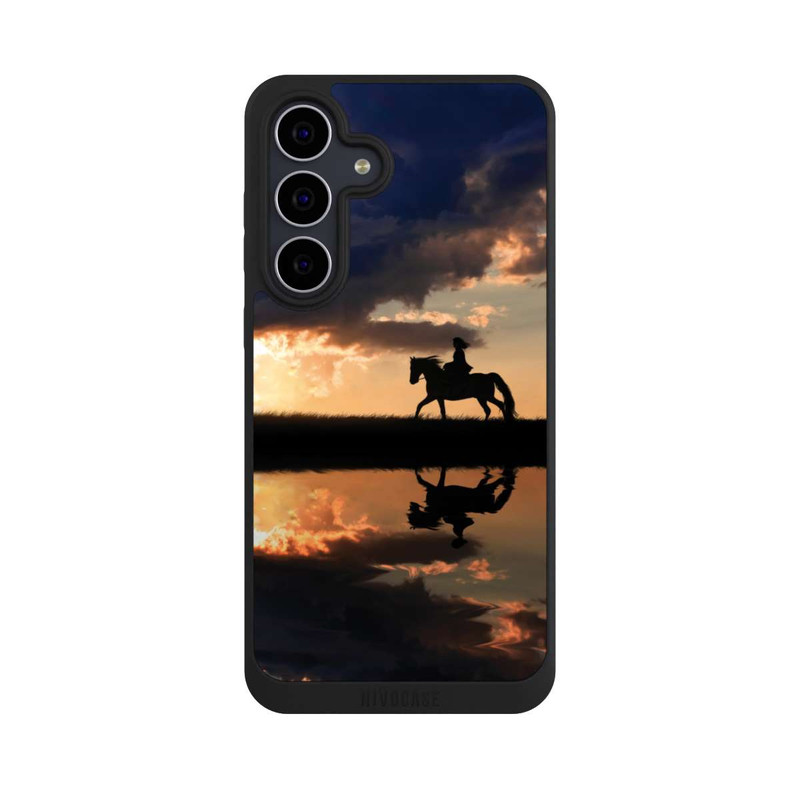 Galaxy S25 FE NIVOpure Randonnée à Cheval au Crépuscule
