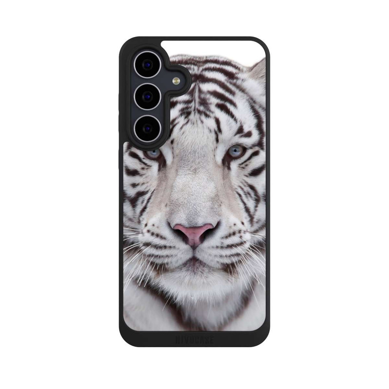 Galaxy S25 FE NIVOpure Tigre Blanc Majestueux