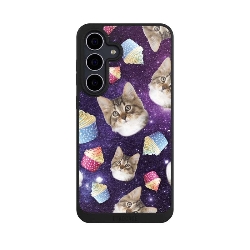Galaxy S25 FE NIVOpure Crazy Galaxy Space Cats