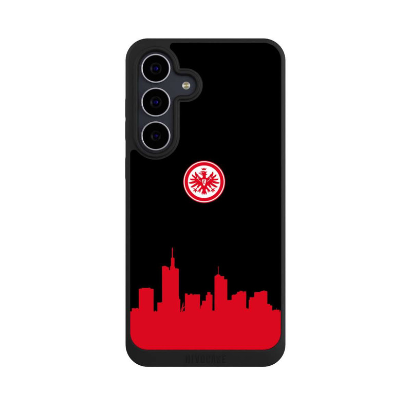 Galaxy S25 FE NIVOpure Eintracht Frankfurt Skyline rot