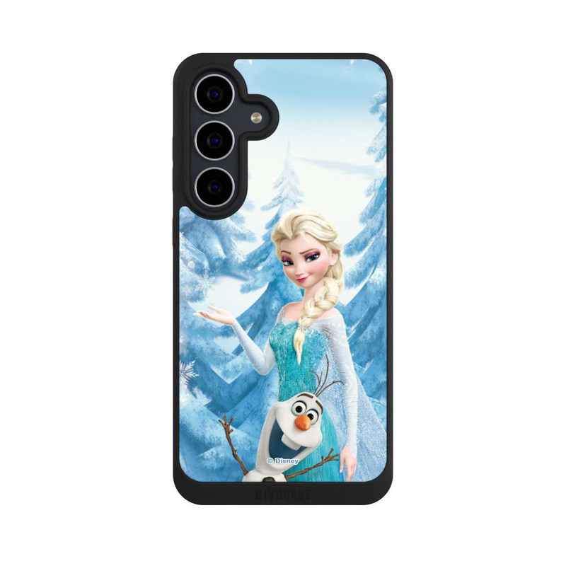 Galaxy S25 FE NIVOpure La Reine des Neiges Elsa & Olaf