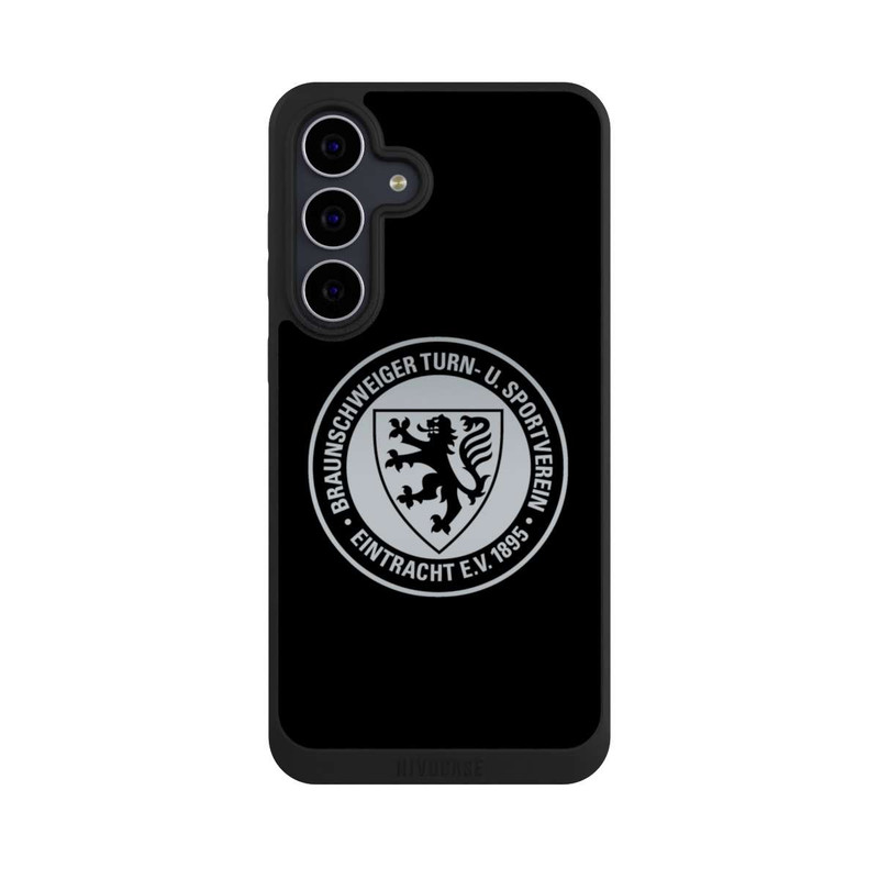 Galaxy S25 FE NIVOpure Eintracht Braunschweig Schwarz Silber