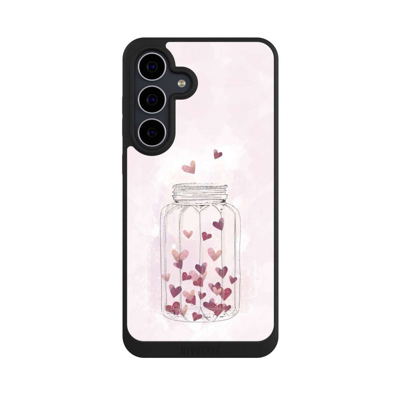 Galaxy S25 FE NIVOpure Herzen im Glas