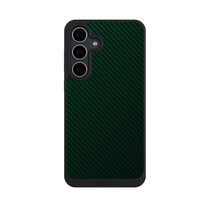Galaxy S25 FE NIVOpure Vert de course britannique Carbone