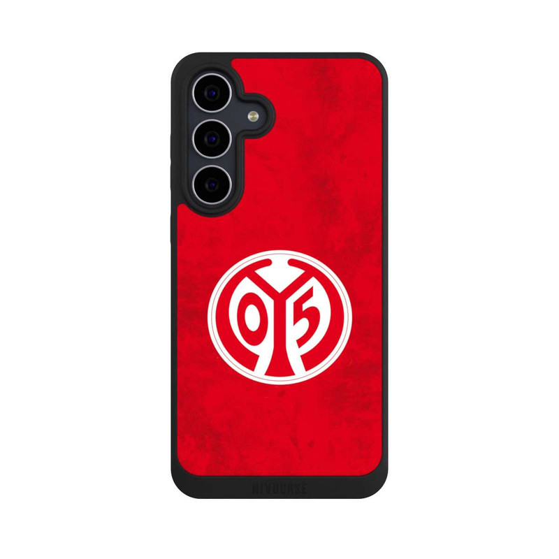 Galaxy S25 FE NIVOpure Mainz 05 Rot Grunge
