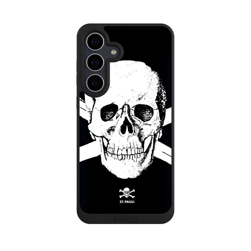Galaxy S25 FE NIVOpure FC St.Pauli CloseupSkull
