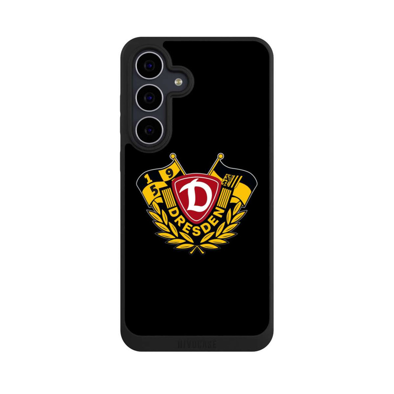 Galaxy S25 FE NIVOpure Dynamo Wappen mit Fahnen