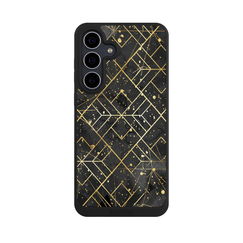 Galaxy S25 FE NIVOpure Marble Black Grid