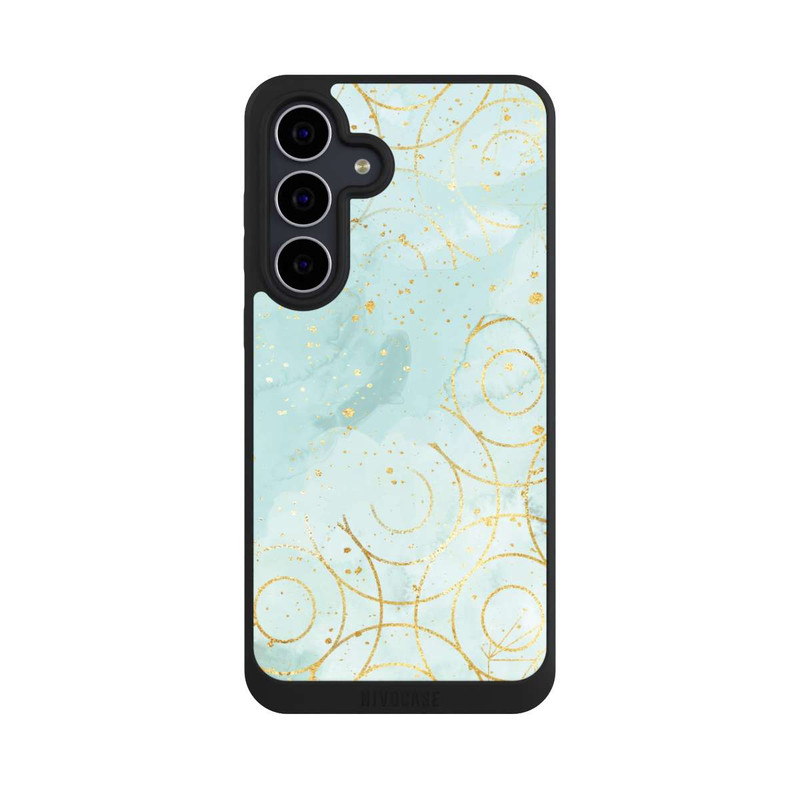 Galaxy S25 FE NIVOpure Marmormuster grün