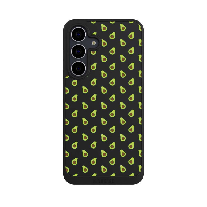 Galaxy S25 FE NIVOpure Avocado Muster 1 ohne Hintergrund