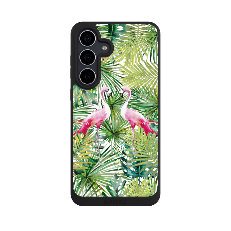 Galaxy S25 FE NIVOpure Palmen Flamingo