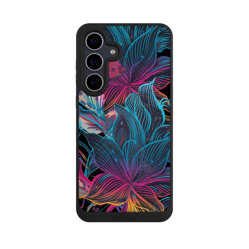 Galaxy S25 FE NIVOpure Le pouvoir des fleurs néon