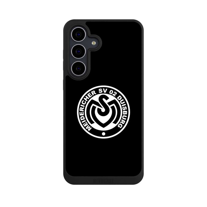 Galaxy S25 FE NIVOpure MSV Logo auf Schwarz