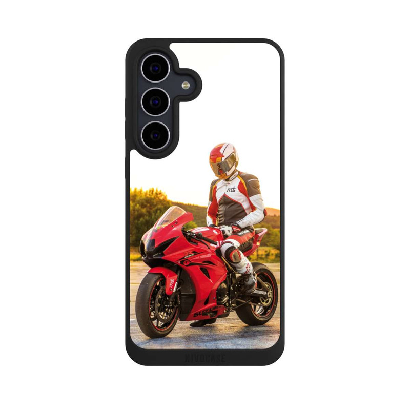 Galaxy S25 FE NIVOpure Rotes Motorrad MDS