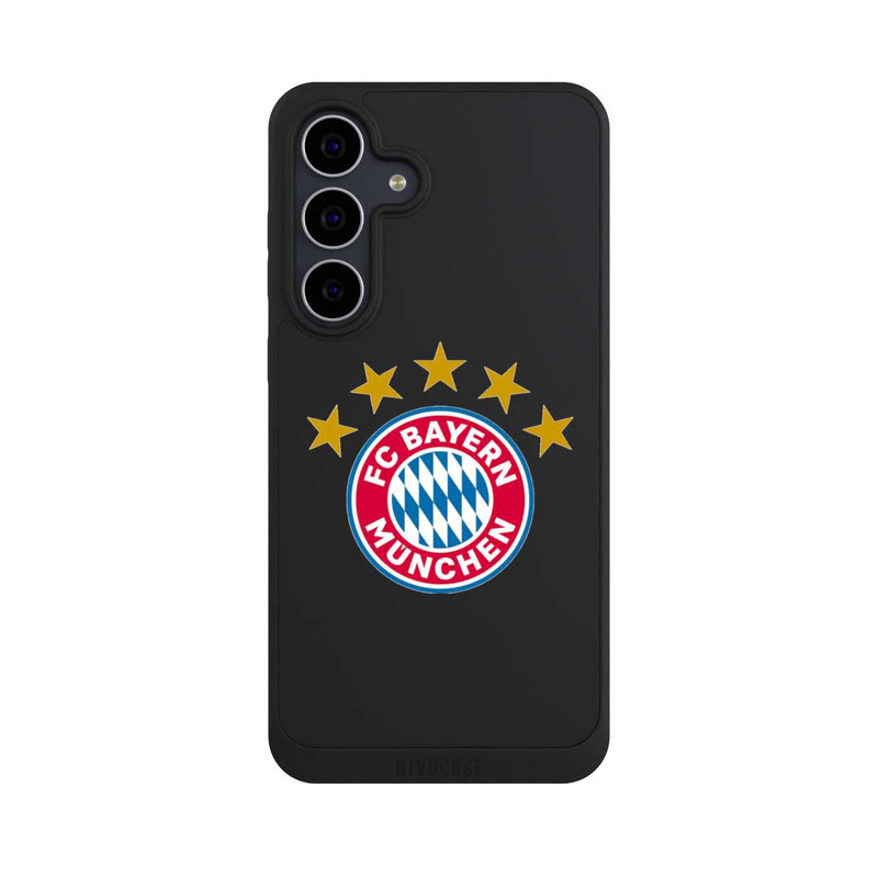 Galaxy S25 FE NIVOpure Logo FCB avec Étoiles - sans Fond