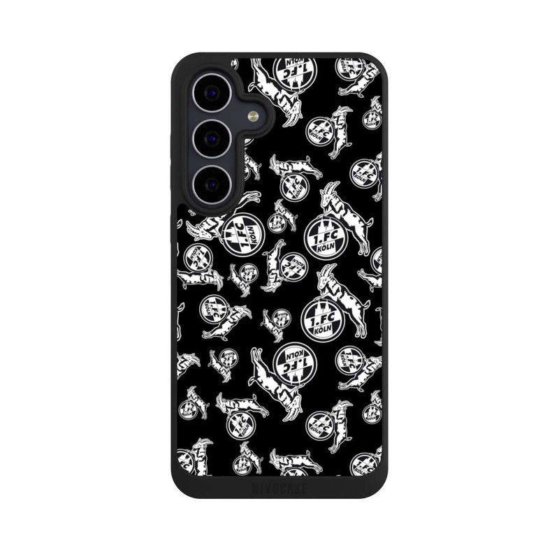 Galaxy S25 FE NIVOpure Black and Grey Pattern 1.FC