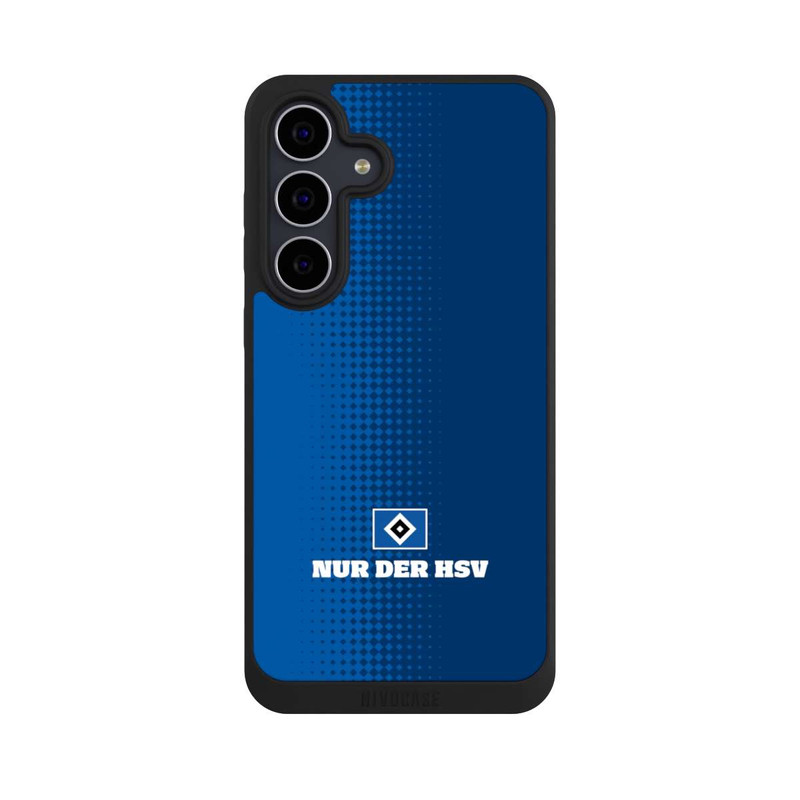 Galaxy S25 FE NIVOpure Nur der HSV - Rautenraster Blau