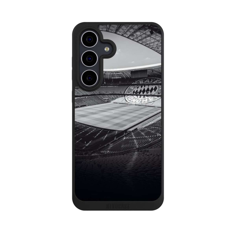 Galaxy S25 FE NIVOpure Stade FC Bayern - Noir Blanc