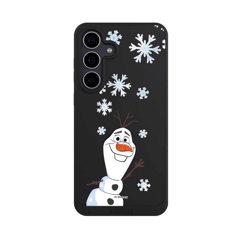 Galaxy S25 FE NIVOpure Disney Eiskönigin Olaf waving closeup