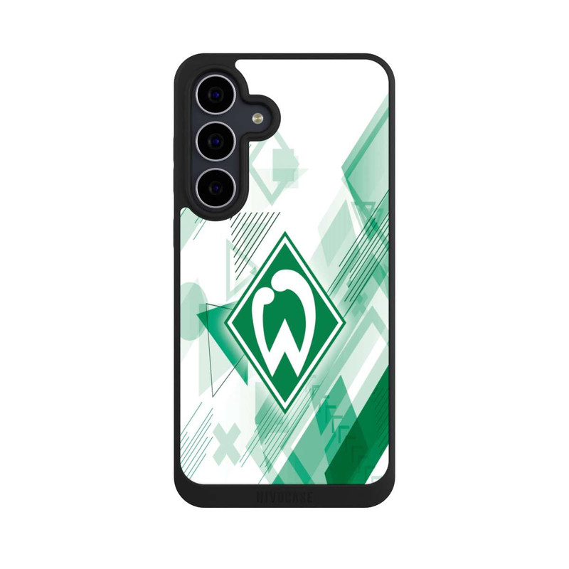 Galaxy S25 FE NIVOpure Weiße Grafikelemente - Werder Bremen