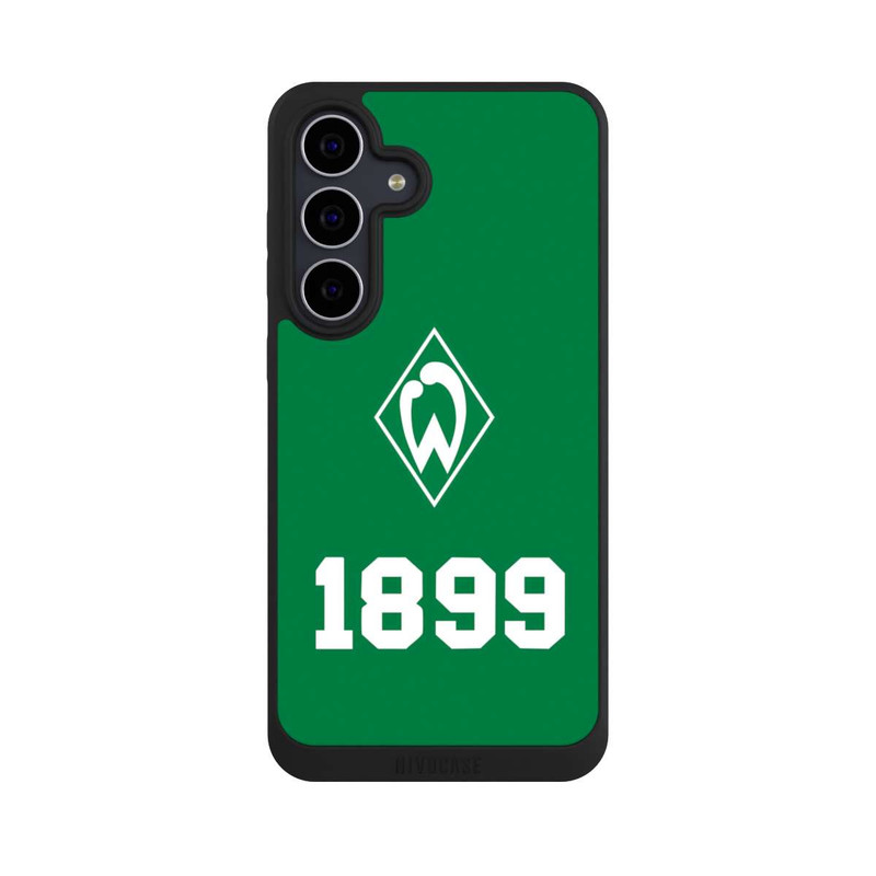 Galaxy S25 FE NIVOpure 1899 Grün-Weiß Lebenslang Grün - Werder Bremen