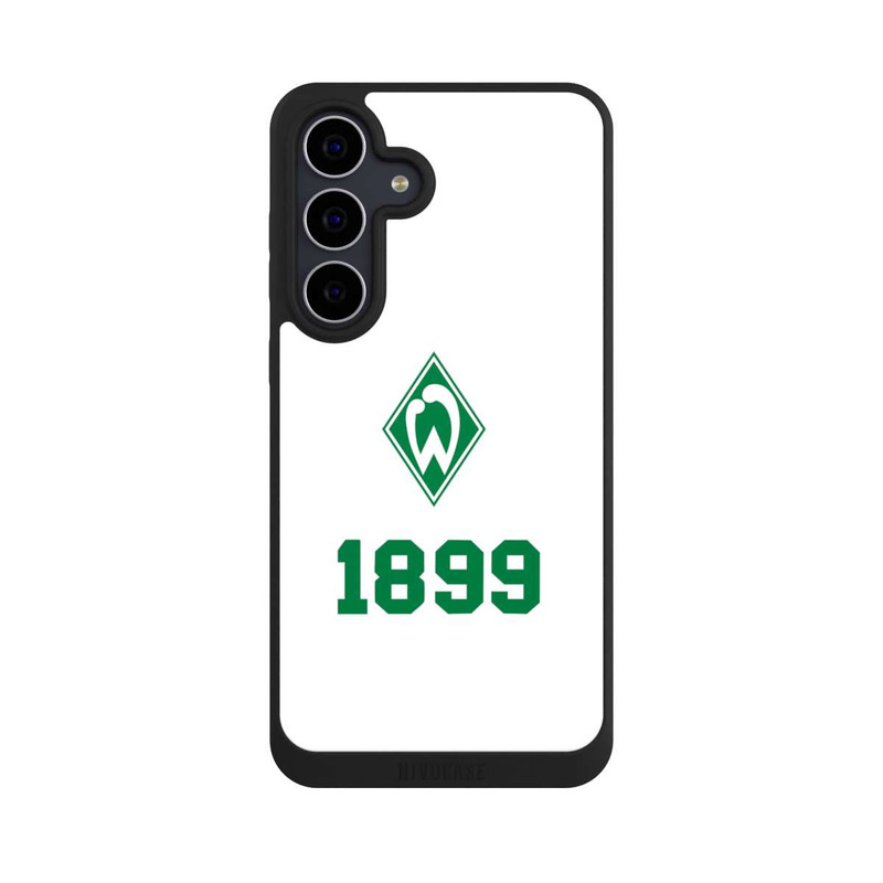 Galaxy S25 FE NIVOpure 1899 Grün-Weiß Lebenslang Weiss - Werder Bremen