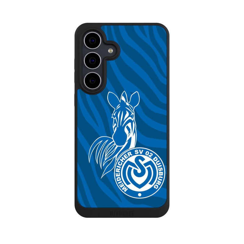 Galaxy S25 FE NIVOpure Zebra Dunkelblau - MSV