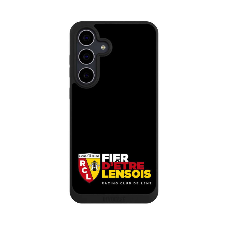 Galaxy S25 FE NIVOpure RC Lens Logo en bas Noir