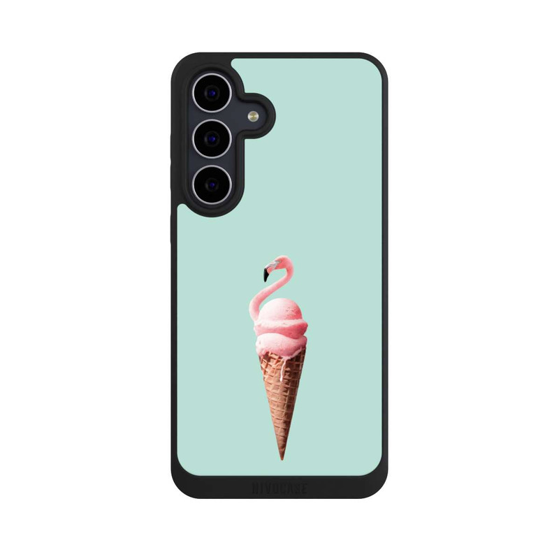 Galaxy S25 FE NIVOpure Glace au flamant rose